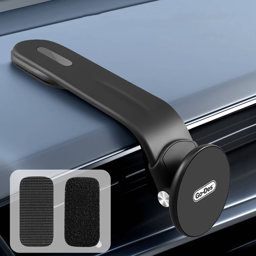 Go-Des GD-HD968 Magsafe Şarj Özellikli Çok Açılı Araç Telefon Tutucu - 5 Go-Des GD-HD968 Magsafe Şarj Özellikli Çok Açılı Araç Telefon Tutucu - 5